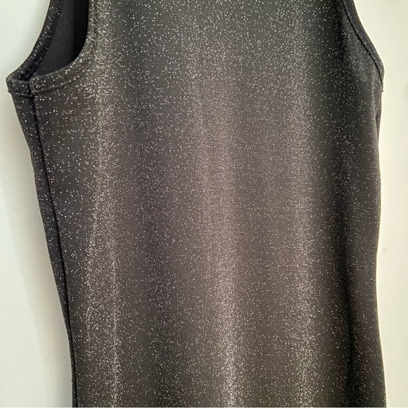 Y2K Vintage Retro Sparkle Midi Dress - Picture 2 of 7